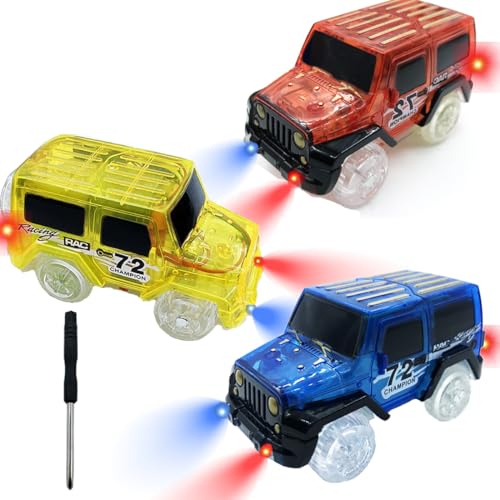 Best Cheap Track Car Toys with LED Lights for Kids’ Racing Fun