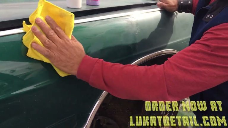 How to Remove Oxidation from Car Paint