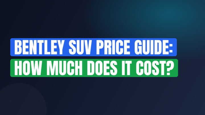 Bentley SUV Price Guide: How Much Does It Cost?