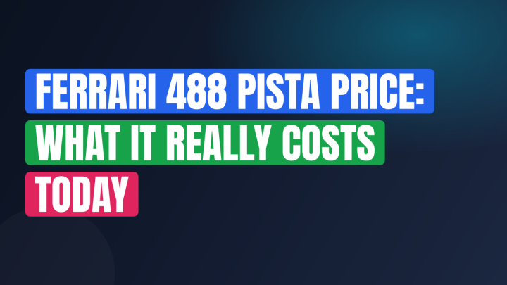Ferrari 488 Pista Price: What It Really Costs Today
