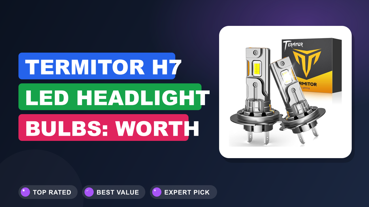 Termitor H7 LED Headlight Bulbs: Worth the Hype?